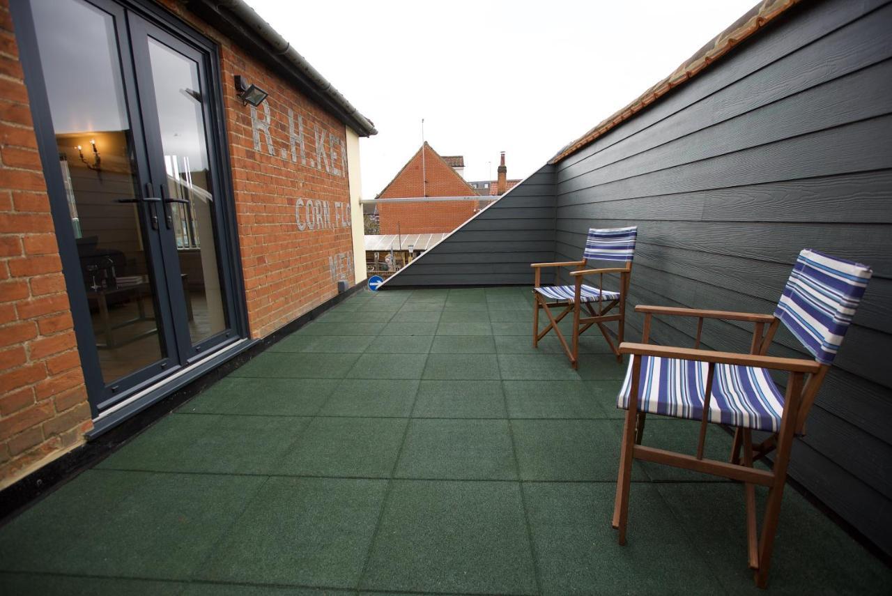 Spacious Apartment With Roof Terrace, Near The Waterfront, Ipswich Exteriör bild